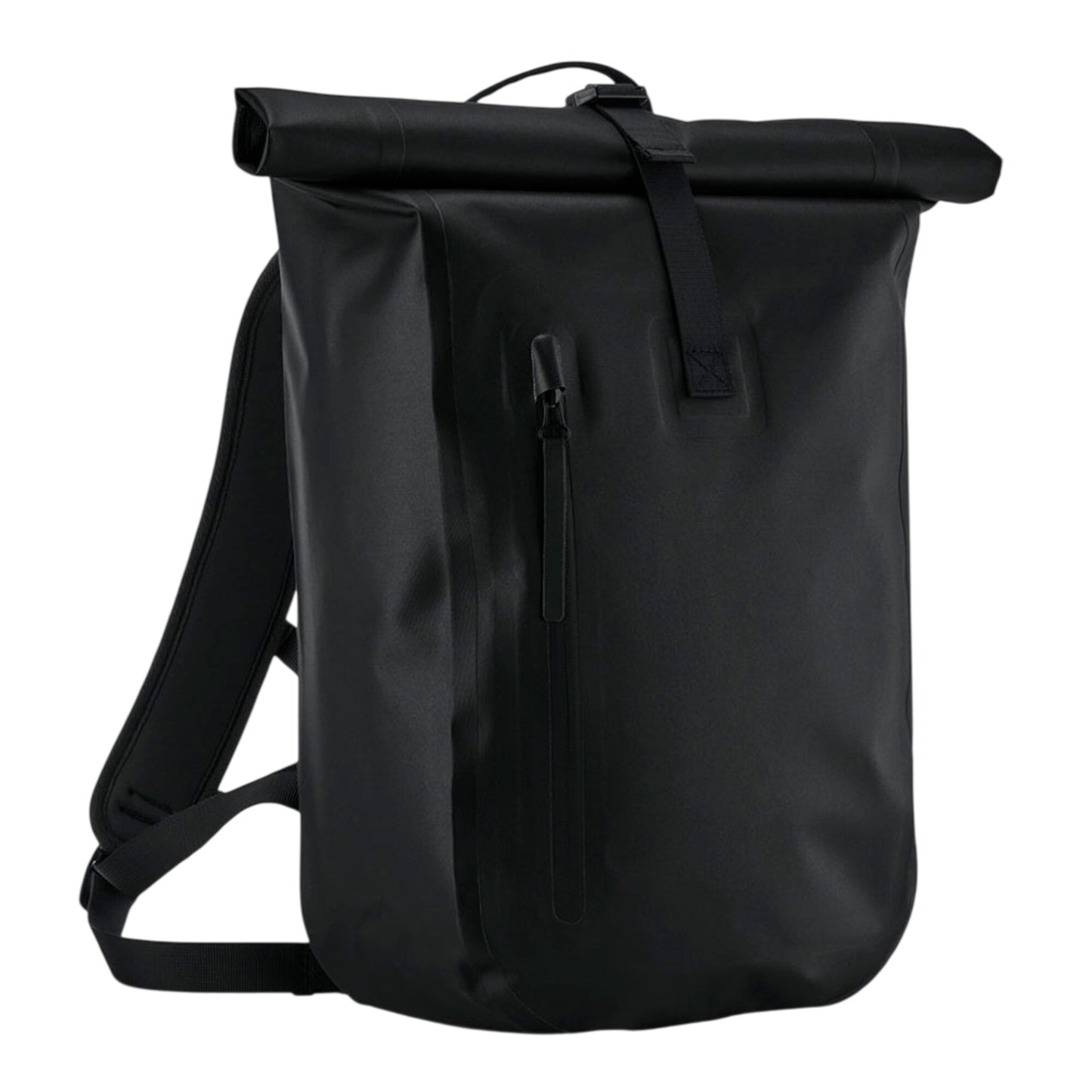Black - Front - Quadra Lite Roll Top Waterproof Backpack