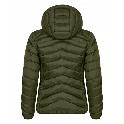 Fog Green - Back - Clique Womens-Ladies Idaho Padded Jacket