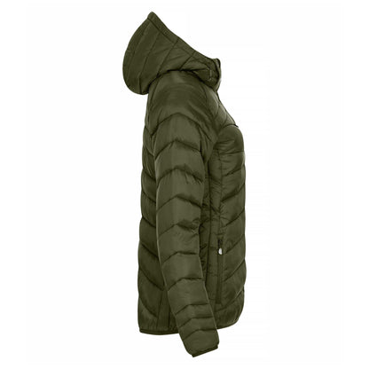 Fog Green - Side - Clique Womens-Ladies Idaho Padded Jacket
