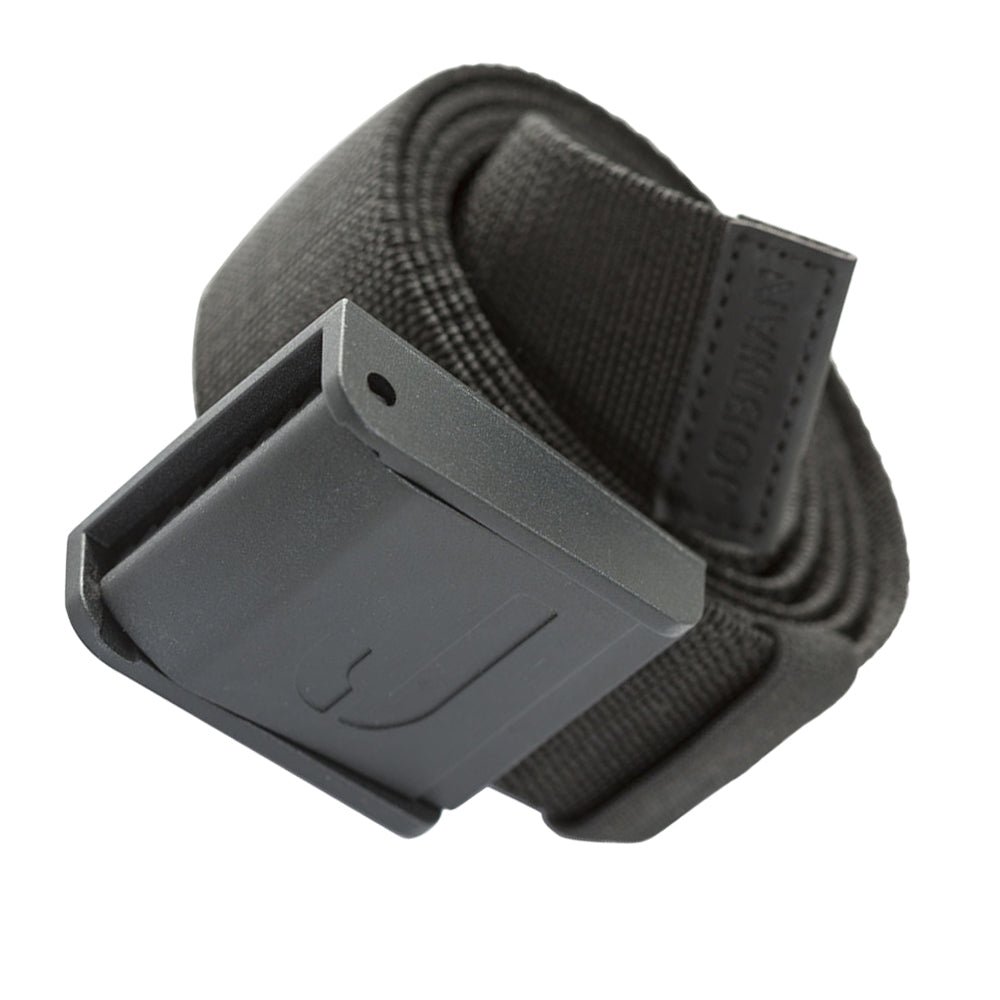 Black - Back - Jobman No Scratch Stretch Belt