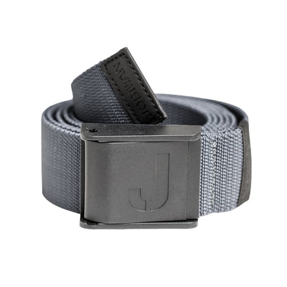 Dark Grey - Front - Jobman No Scratch Stretch Belt