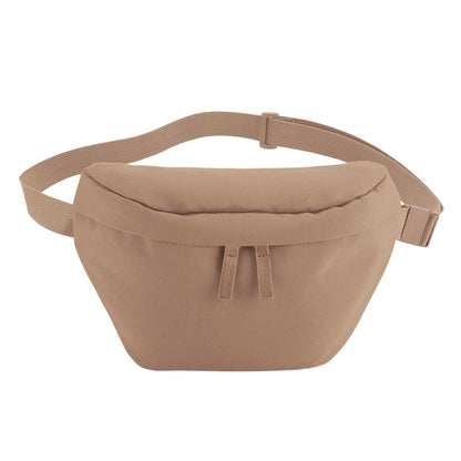 Hazelnut - Side - Bagbase Simplicity Waist Bag