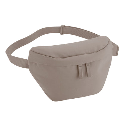Mushroom - Front - Bagbase Simplicity Waist Bag