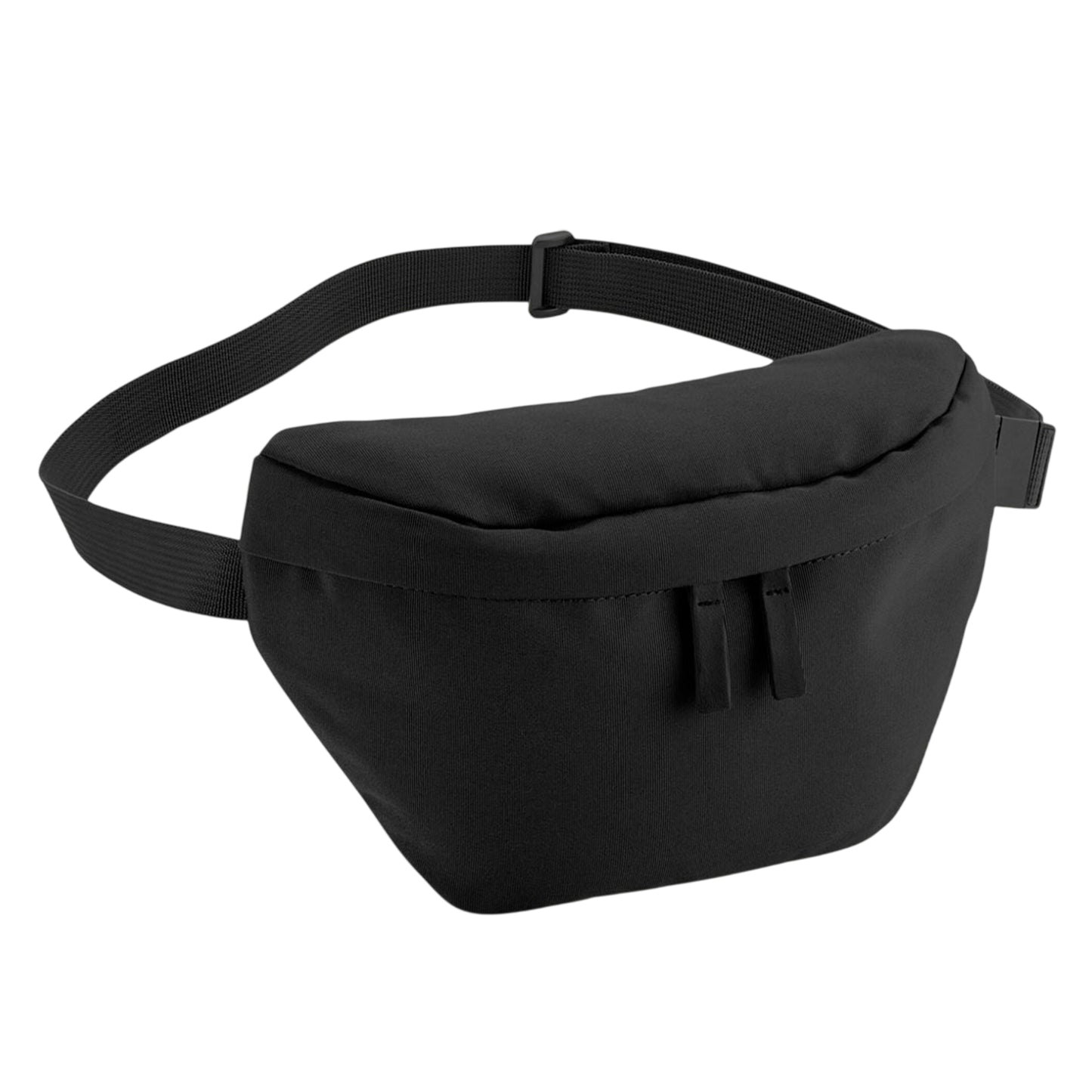 Black - Front - Bagbase Simplicity Waist Bag