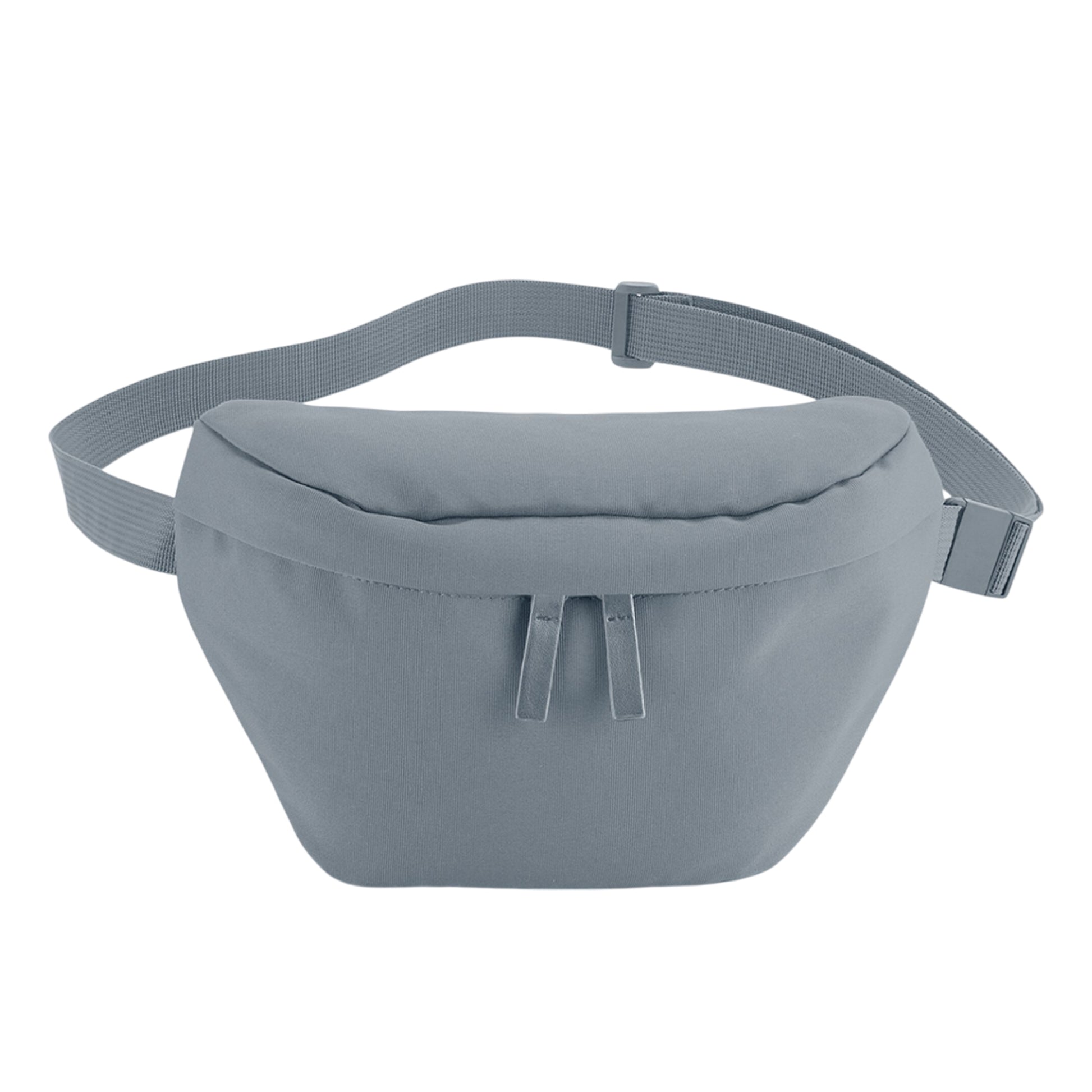 Blue Grey - Side - Bagbase Simplicity Waist Bag