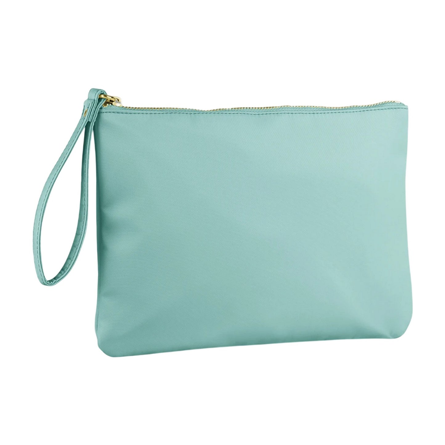 Mint Choc Chip - Front - Bagbase Sundae Wristlet Pouch