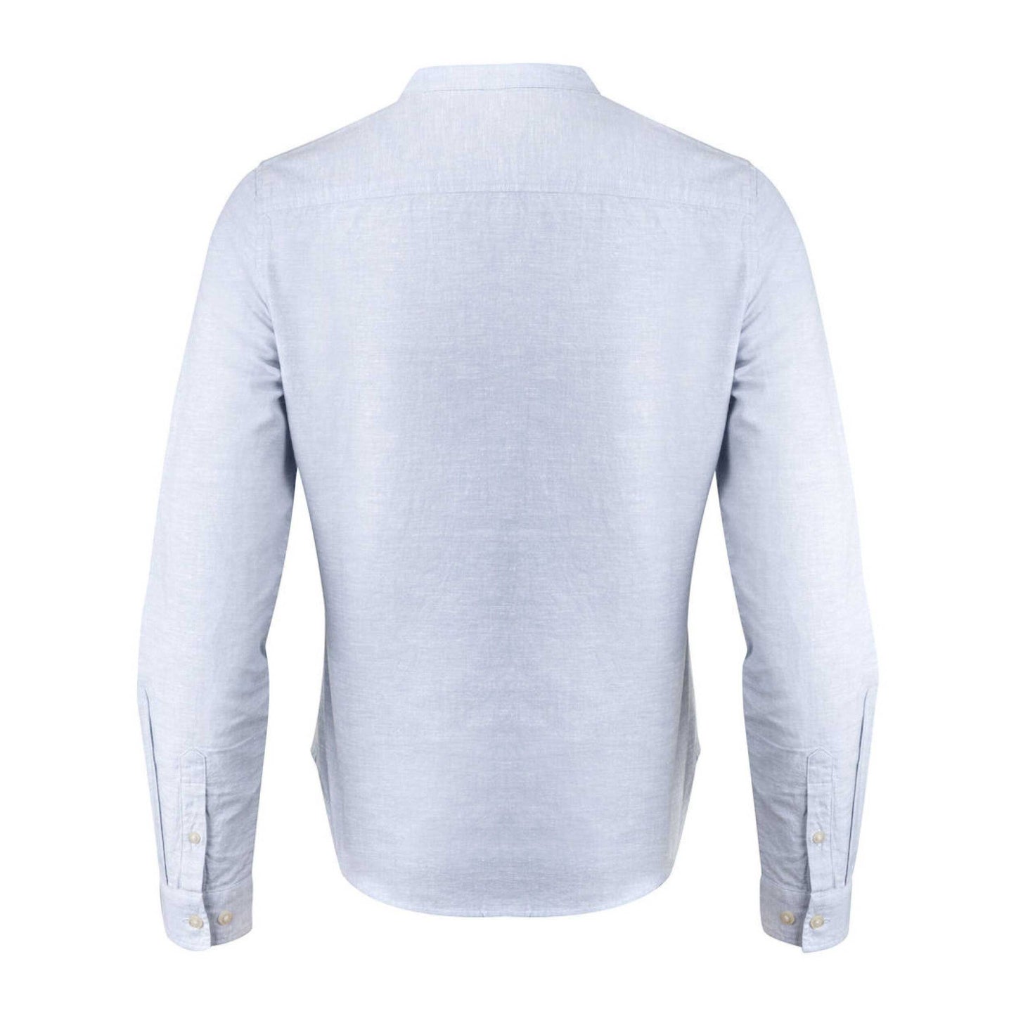 Light Blue - Back - James Harvest Womens-Ladies Townsend Shirt