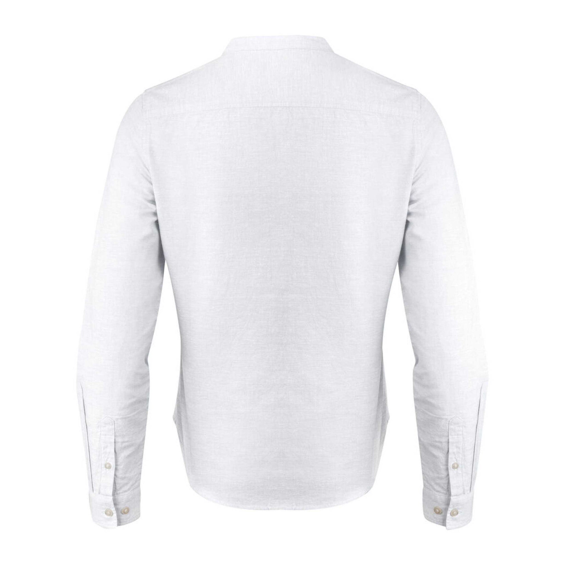 White - Back - James Harvest Womens-Ladies Townsend Shirt