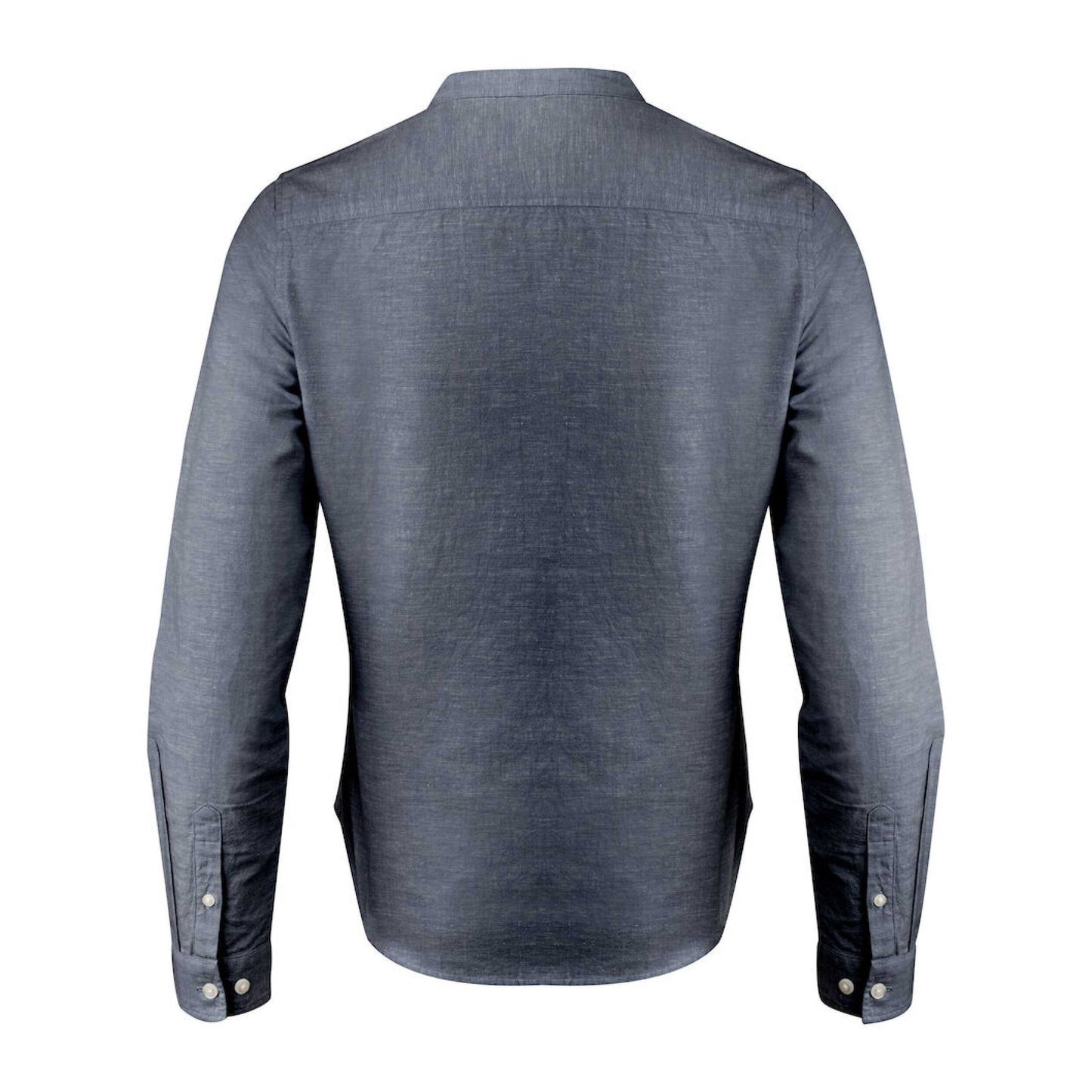Navy - Back - James Harvest Womens-Ladies Townsend Shirt
