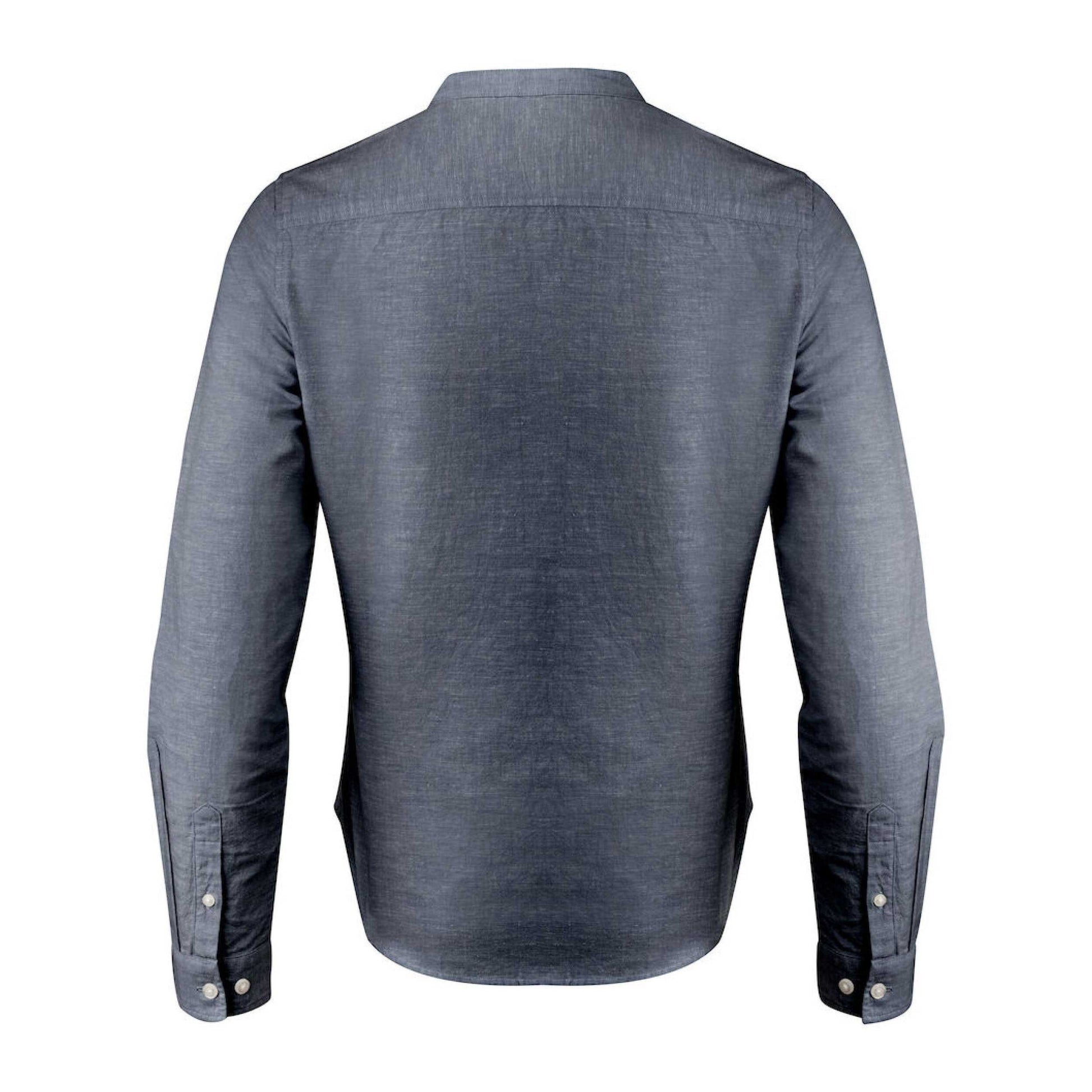 Navy - Back - James Harvest Womens-Ladies Townsend Shirt