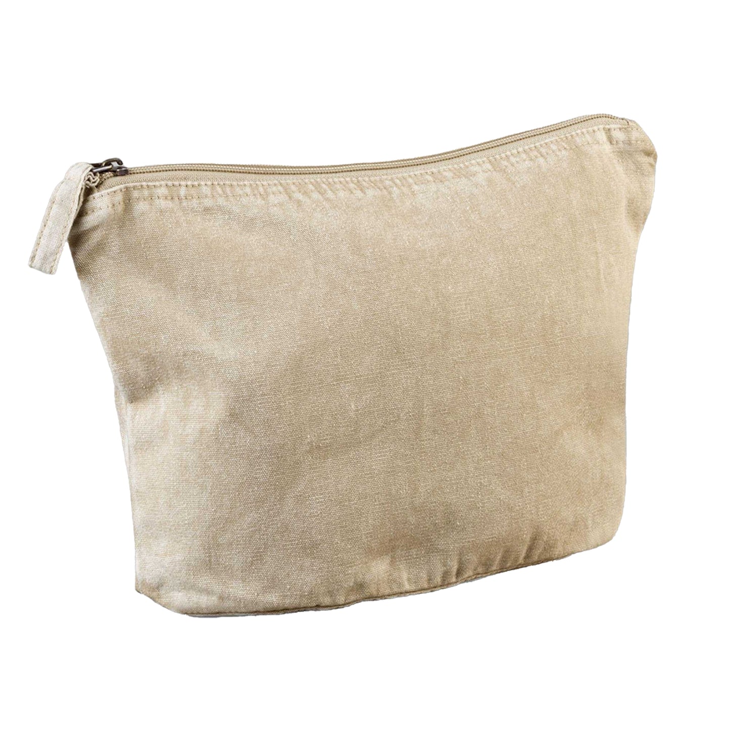 Vintage Sand - Front - Westford Mill Garment Dyed Toiletry Bag