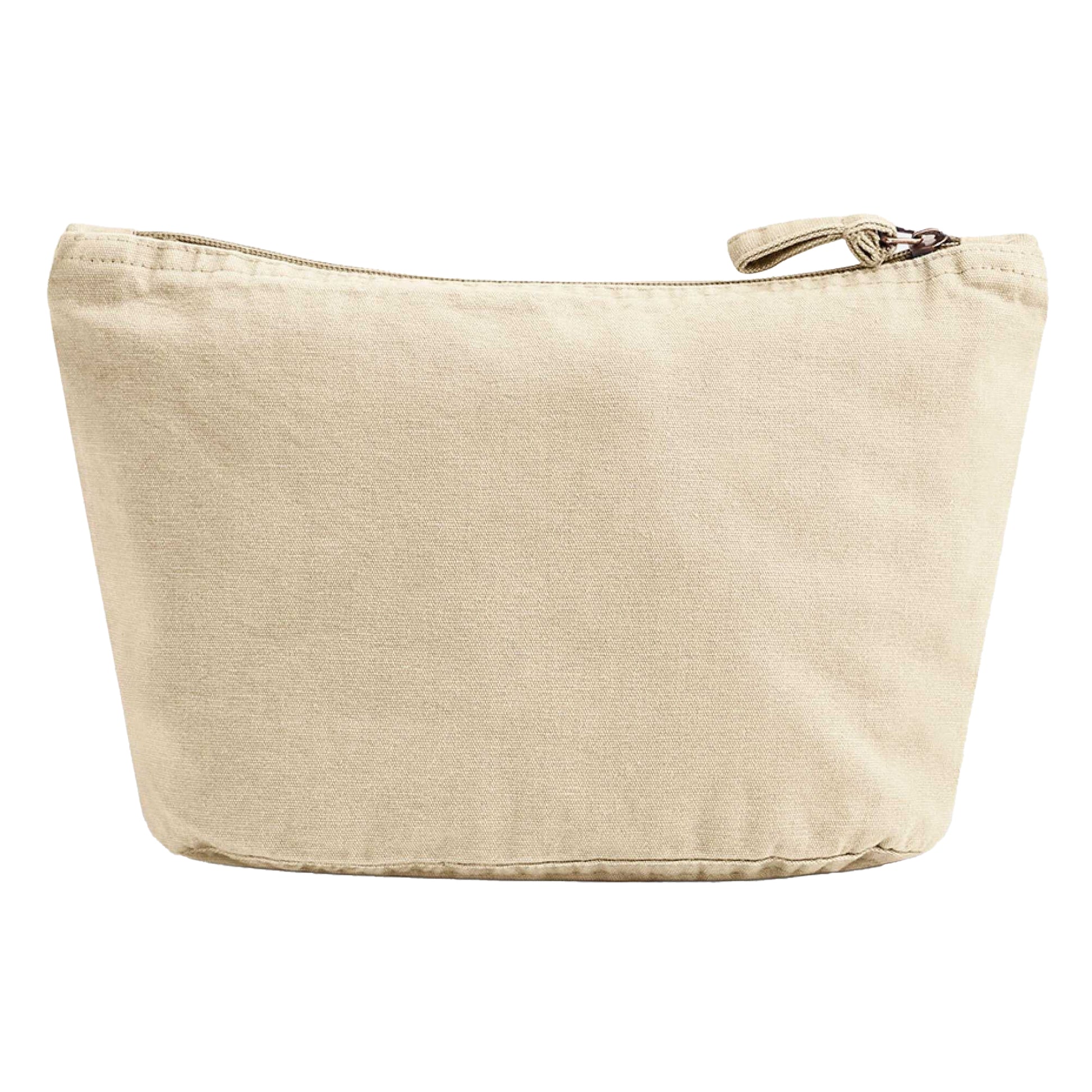 Vintage Sand - Back - Westford Mill Garment Dyed Toiletry Bag