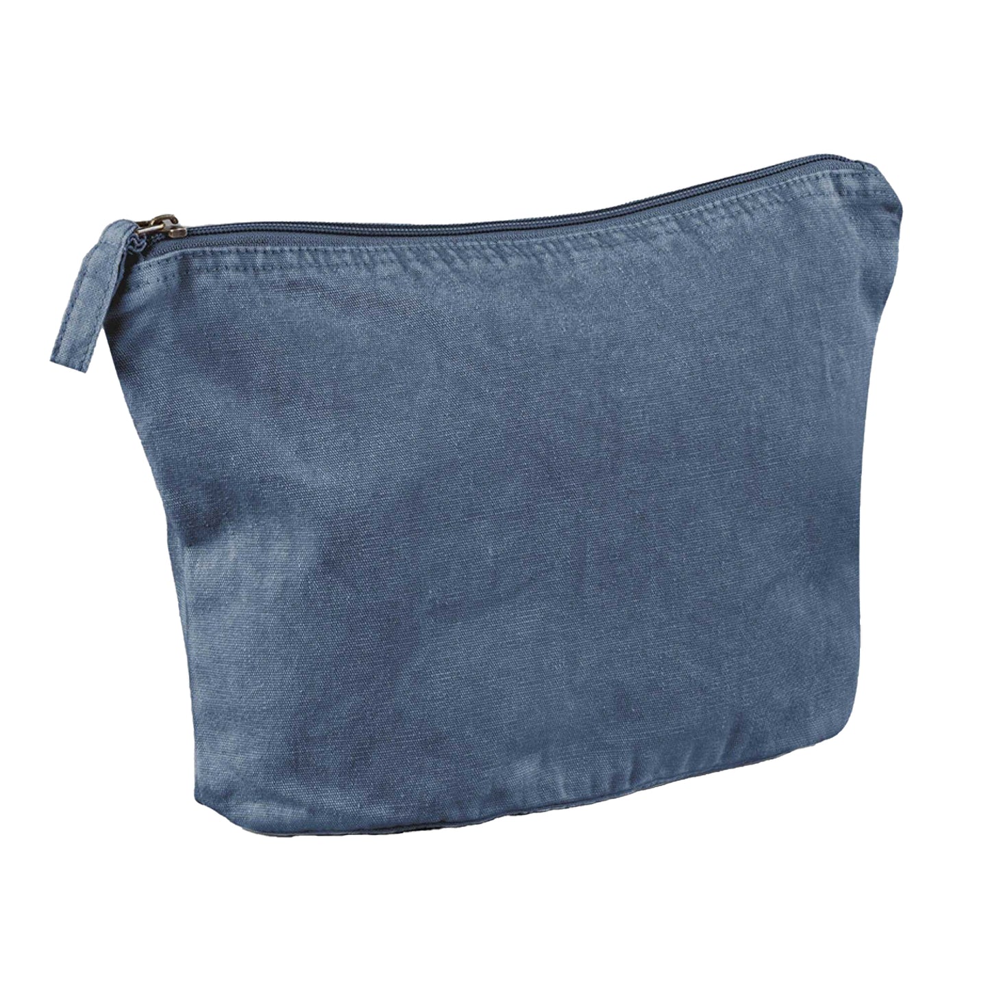 Vintage Denim - Front - Westford Mill Garment Dyed Toiletry Bag