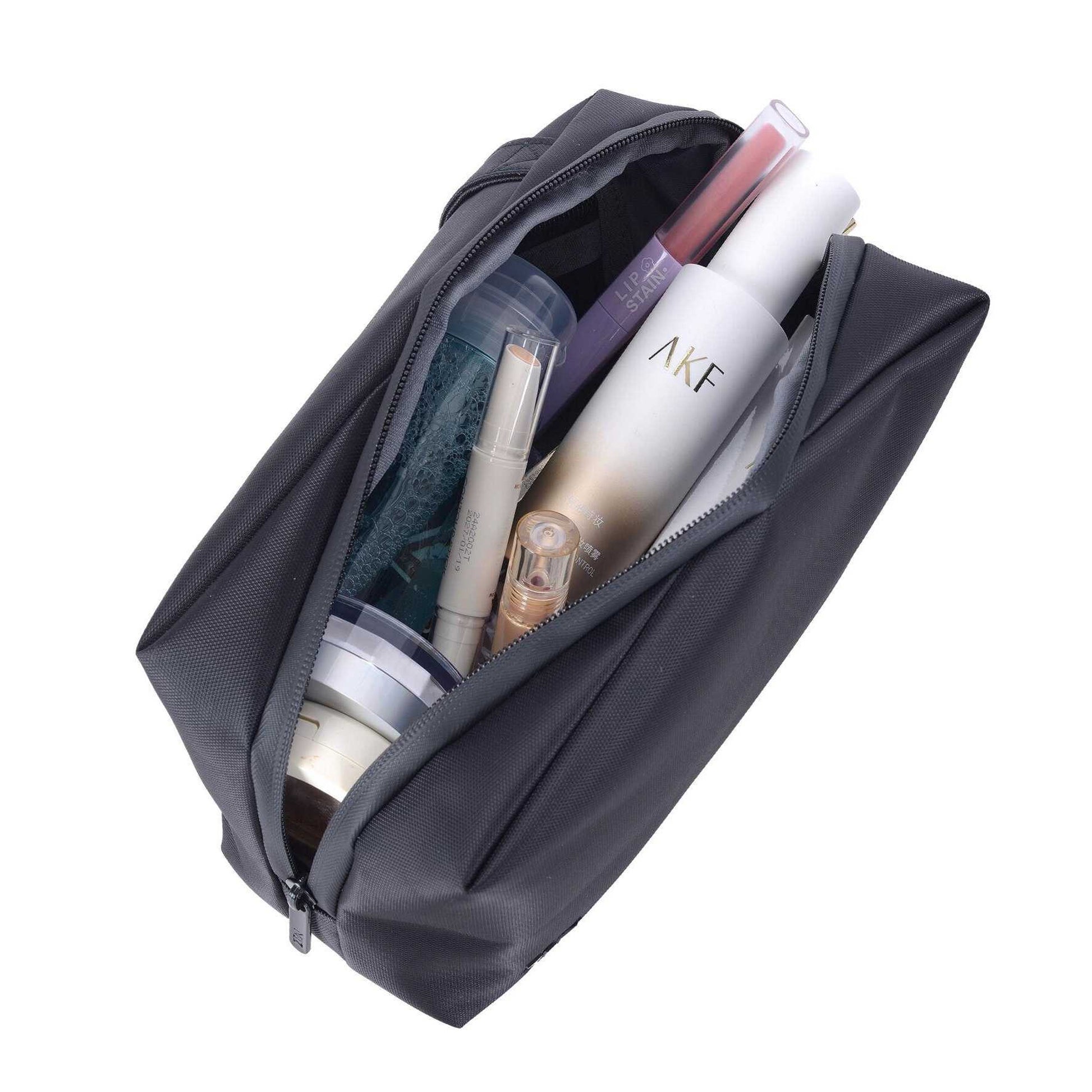 Black - Side - Shugon Prato Stylish Toiletry Bag