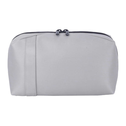 Light Grey - Back - Shugon Prato Stylish Toiletry Bag