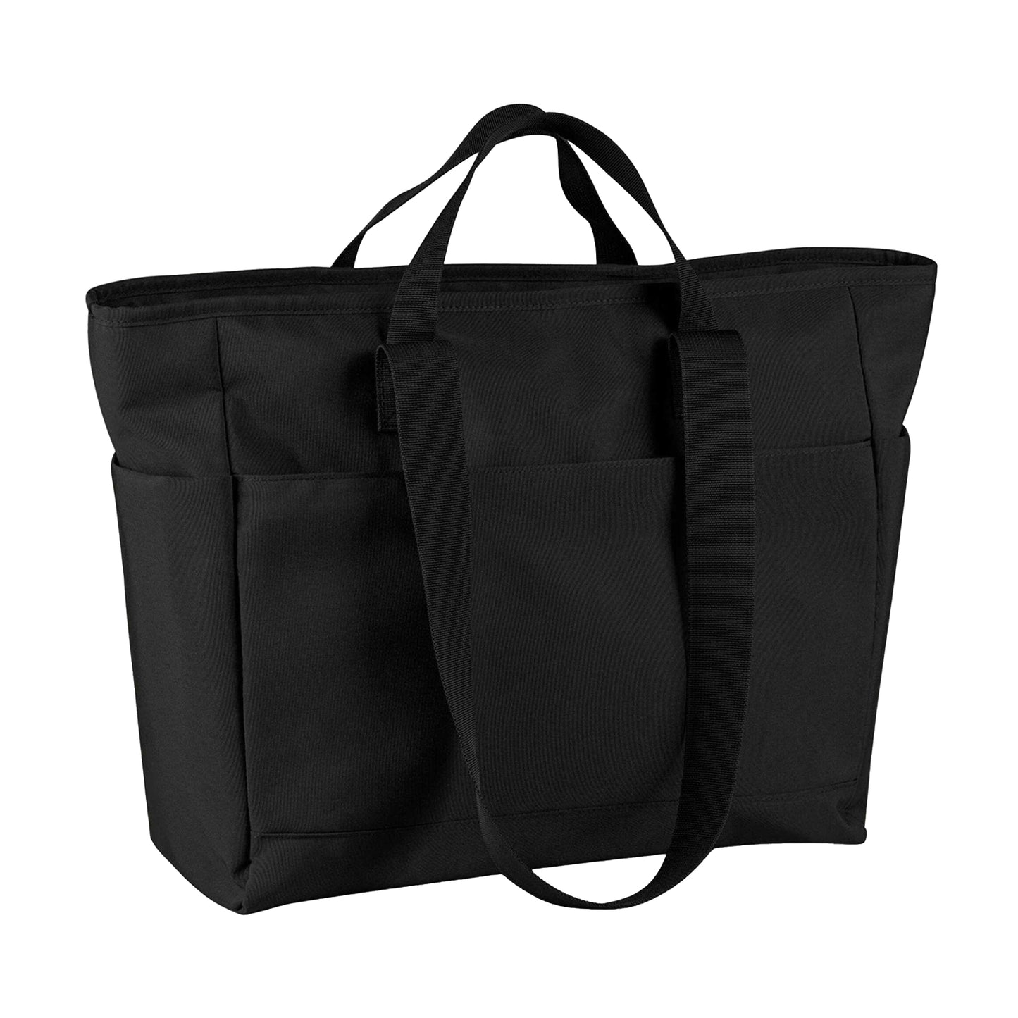 Black - Front - Bagbase Simplicity Tote Bag