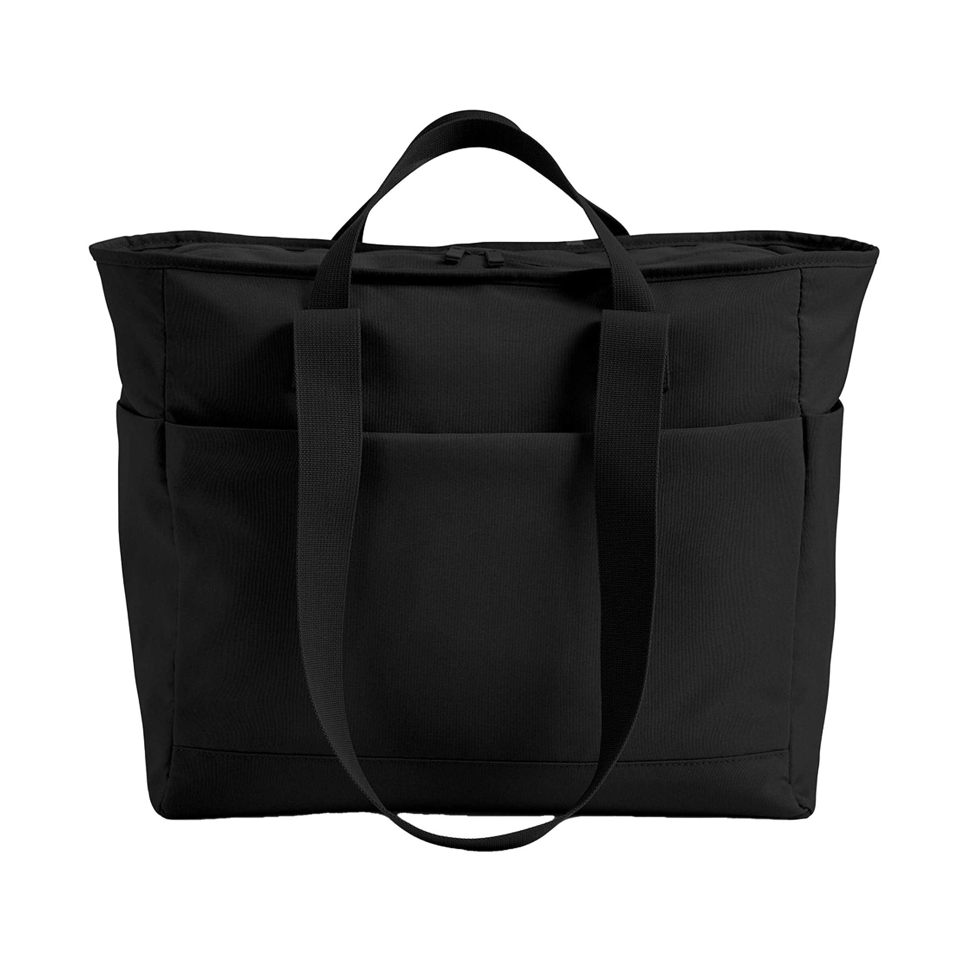 Black - Back - Bagbase Simplicity Tote Bag