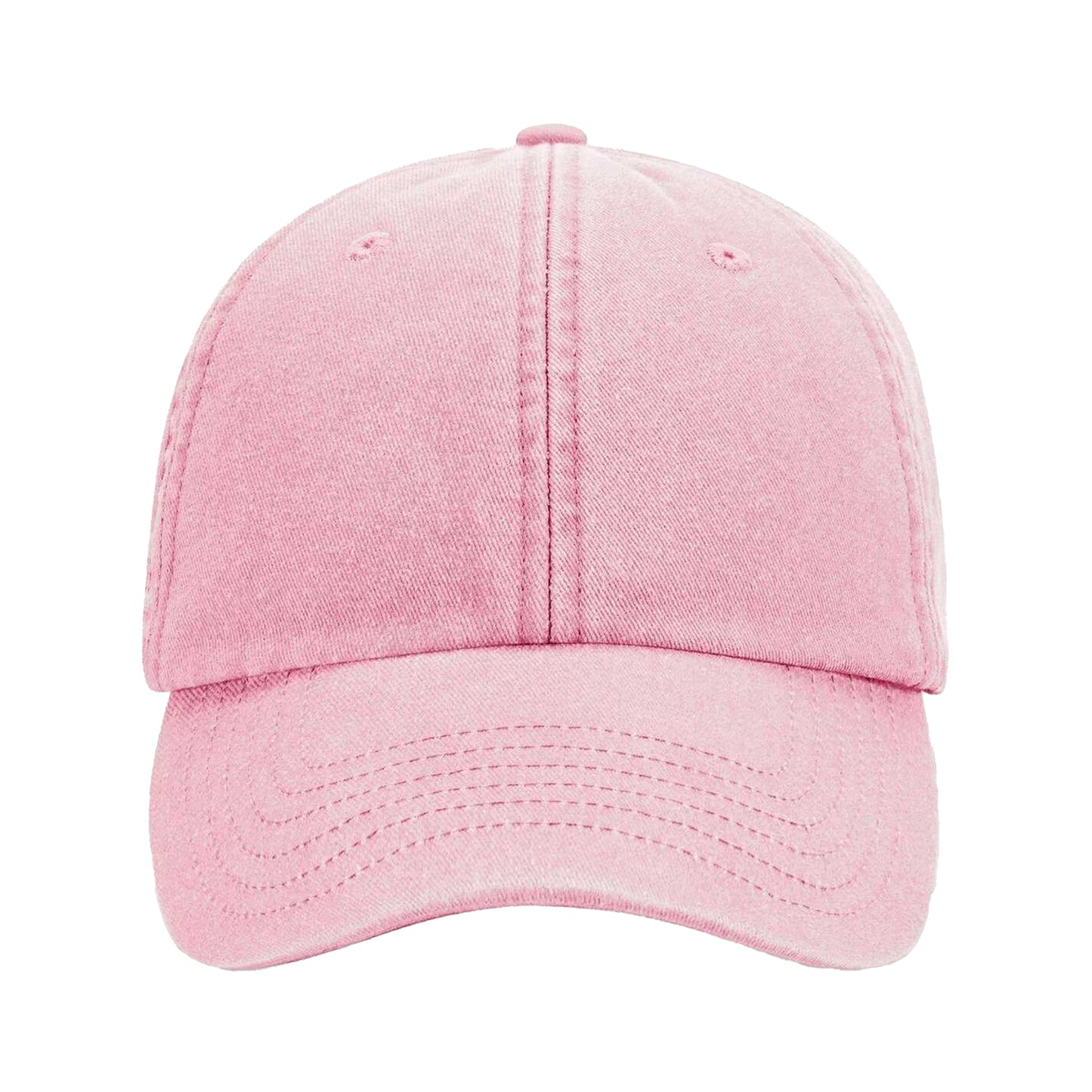 Vintage Dusky Pink - Side - Beechfield Childrens-Kids Vintage Low Profile Baseball Cap