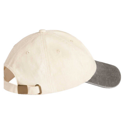 Natural-Vintage Brown - Back - Beechfield Unisex Adult Vintage Low Profile Baseball Cap