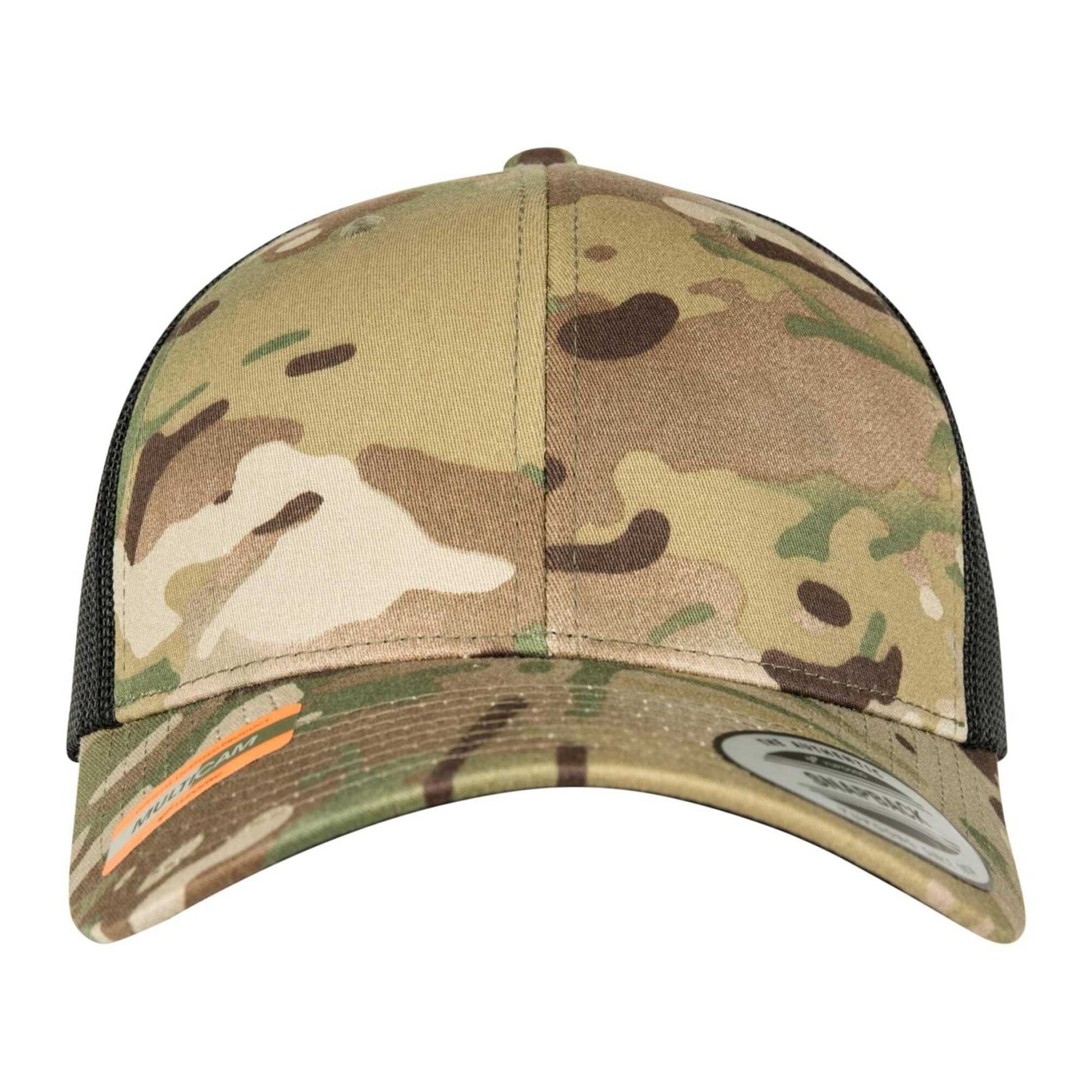 Multicam - Pack Shot - Flexfit Unisex Adult Retro Camo Trucker Cap