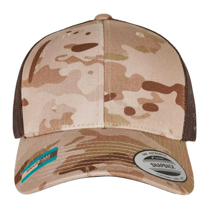 Arid - Lifestyle - Flexfit Unisex Adult Retro Camo Trucker Cap