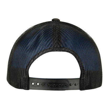 Black Multicam - Back - Flexfit Unisex Adult Retro Camo Trucker Cap