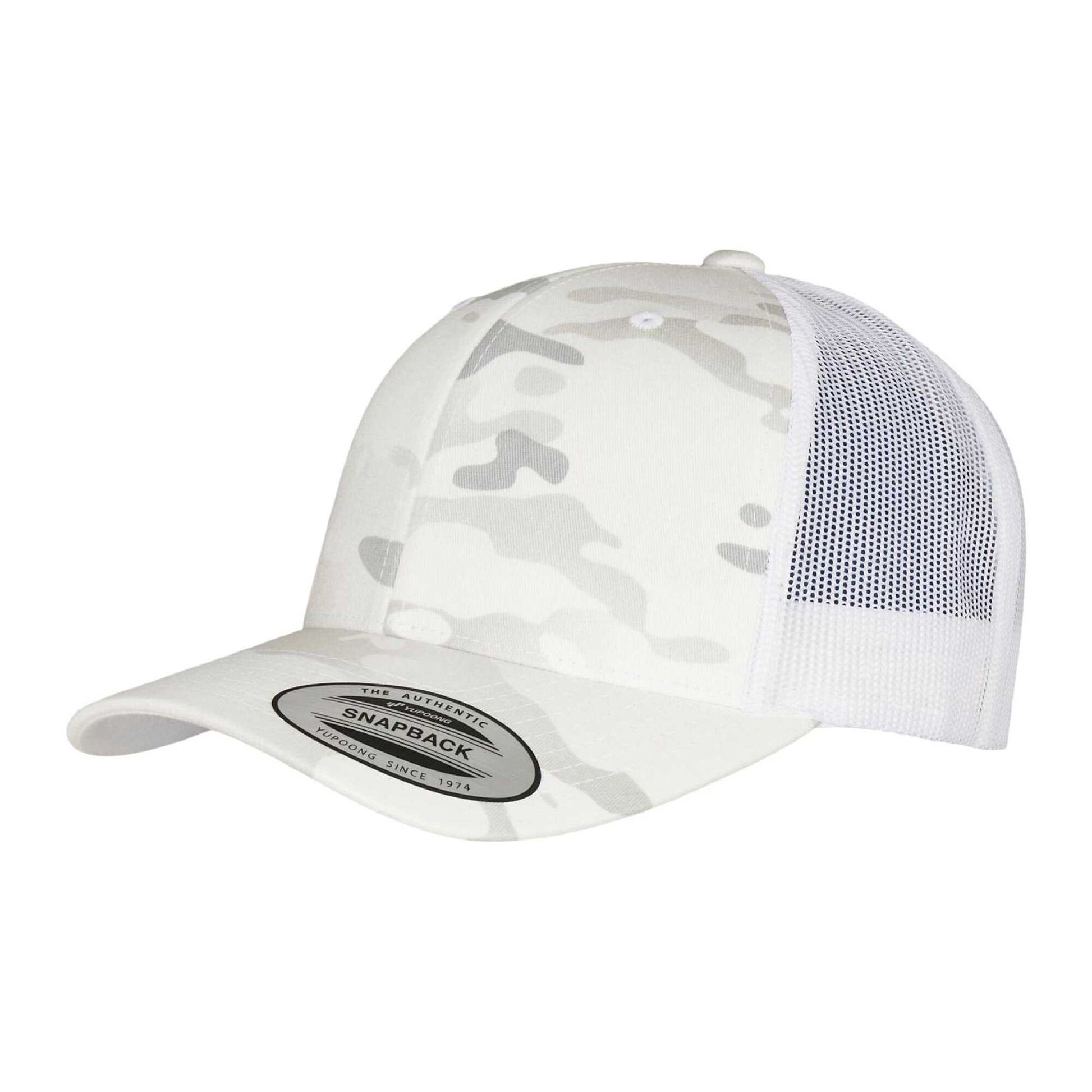Alpina Multicam - Front - Flexfit Unisex Adult Retro Camo Trucker Cap