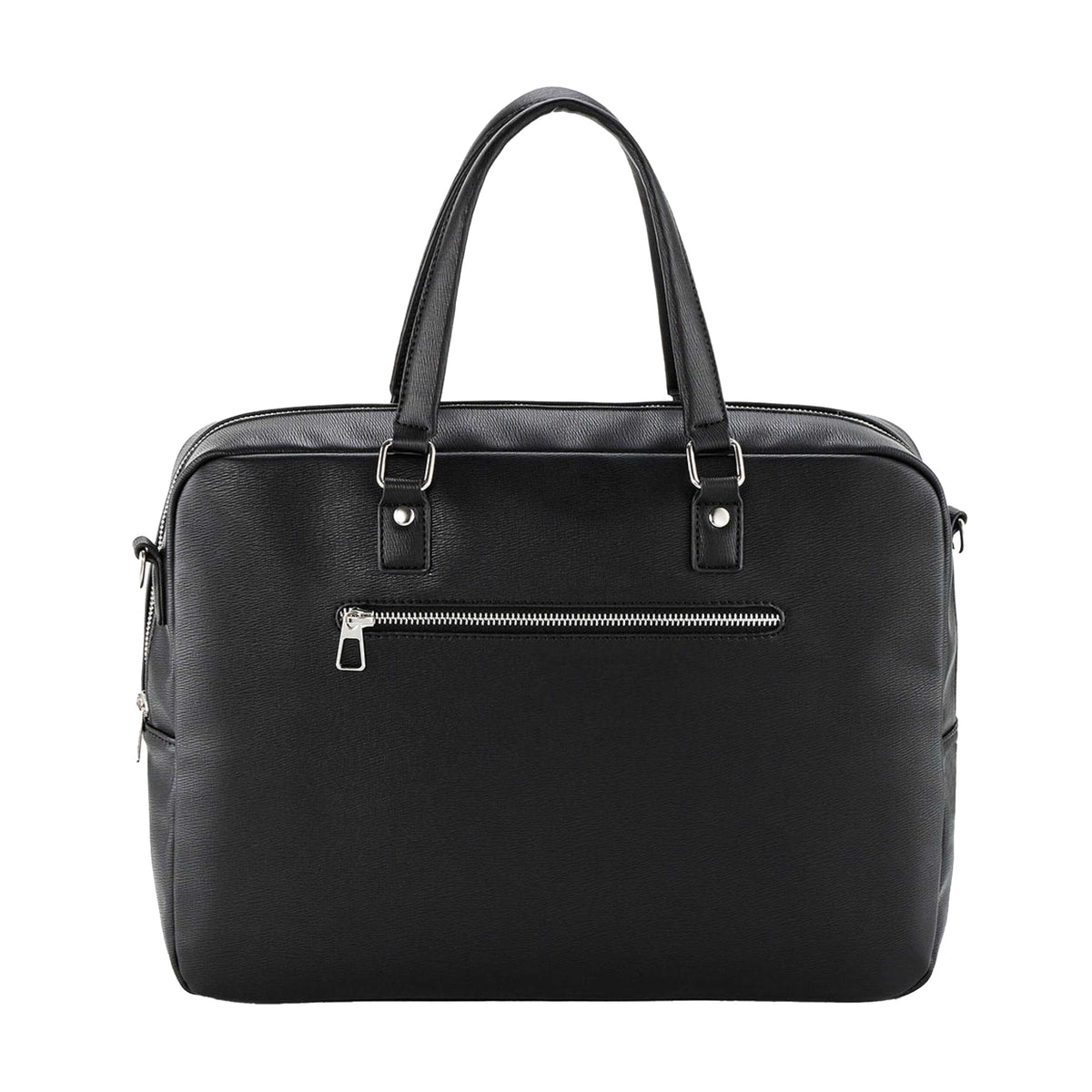 Black - Back - Quadra Tailored Luxe Briefcase