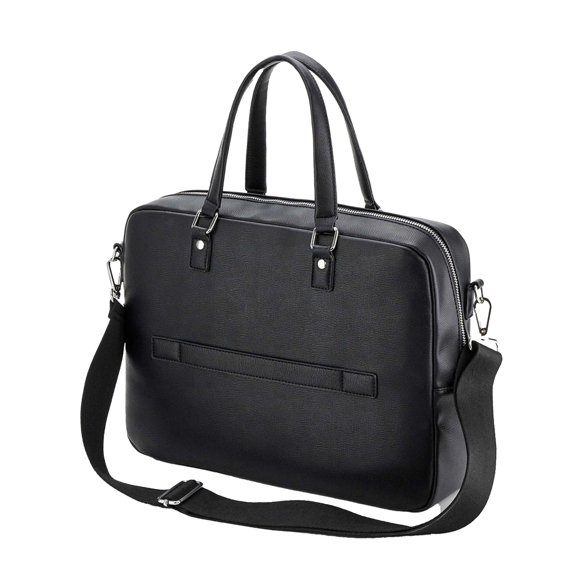 Black - Front - Quadra Tailored Luxe Briefcase