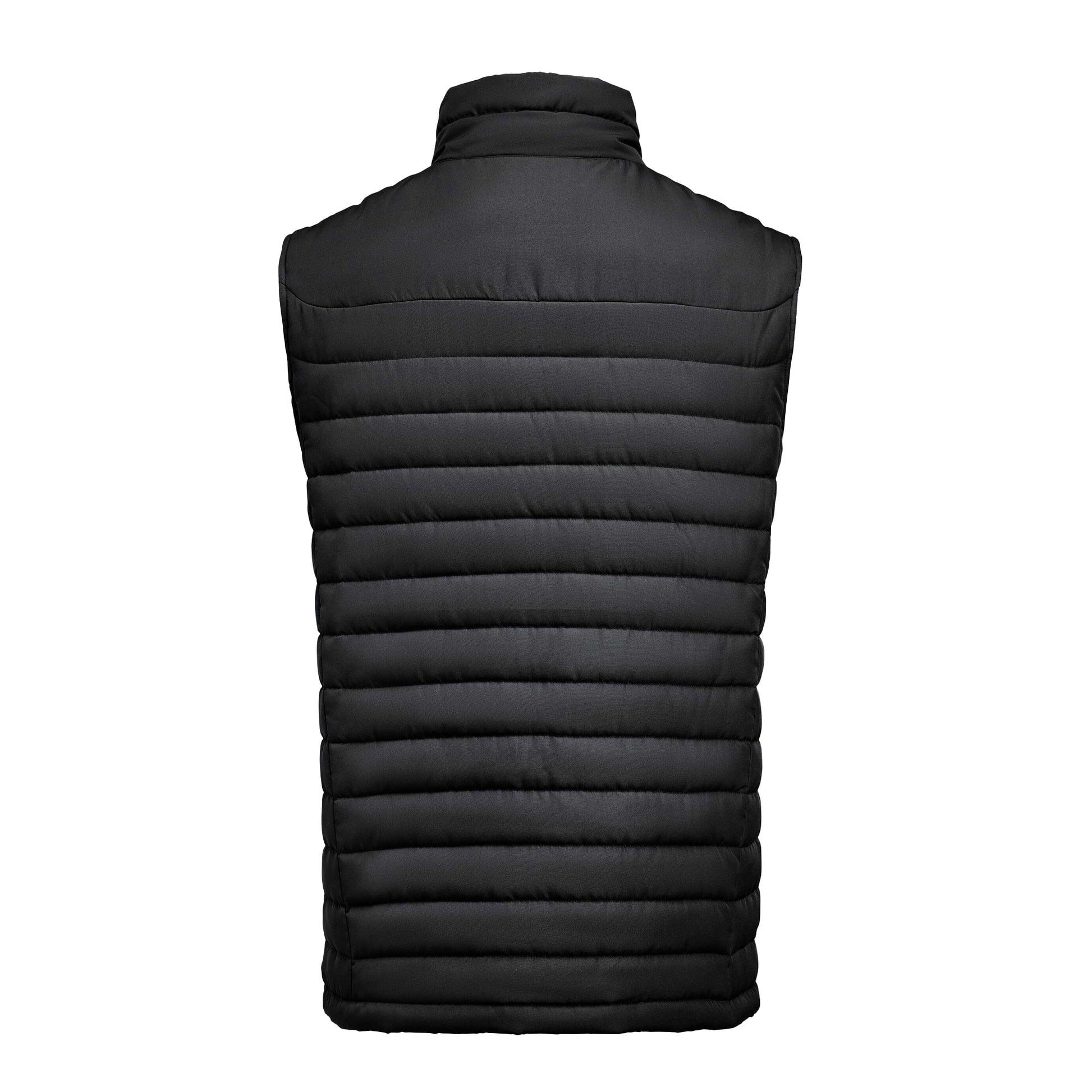 Black - Back - James Harvest Mens Arches Padded Gilet