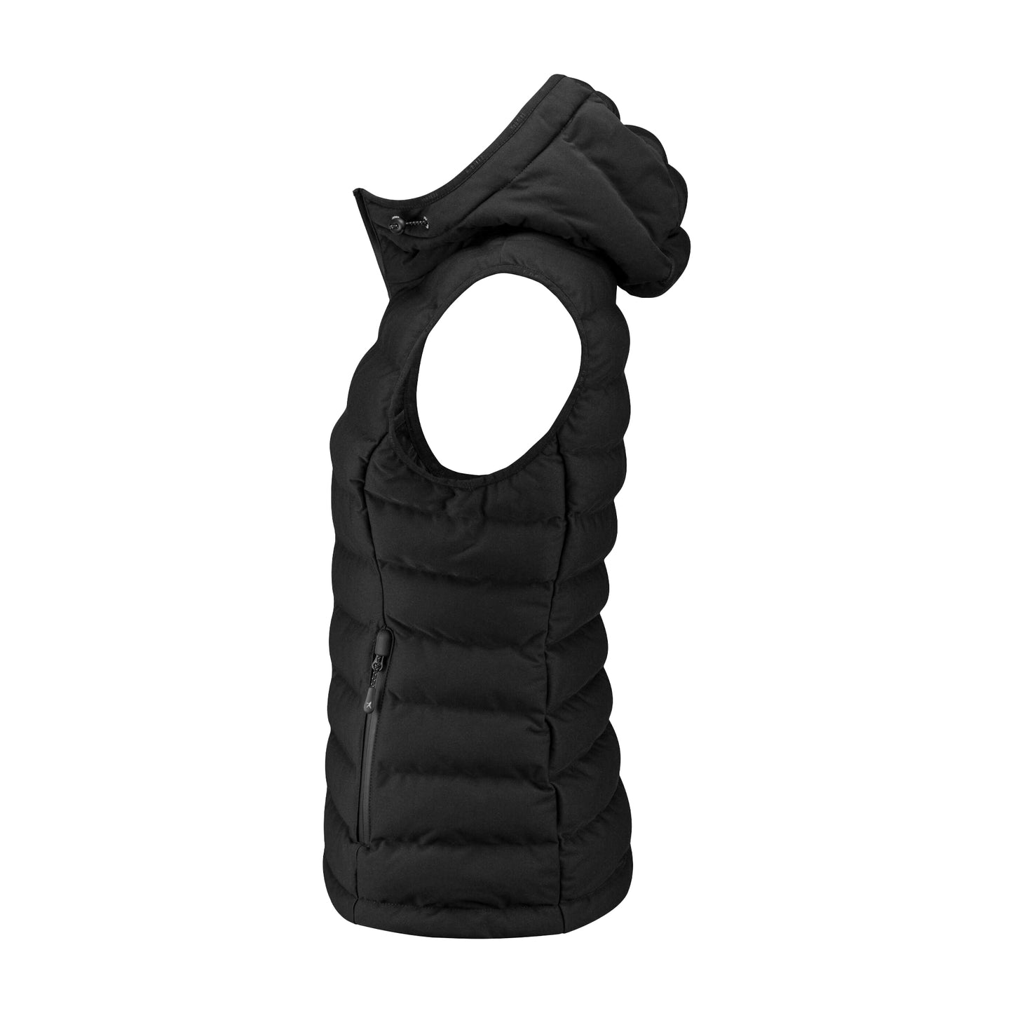 Black - Lifestyle - James Harvest Womens-Ladies Woodlake Heights Padded Gilet