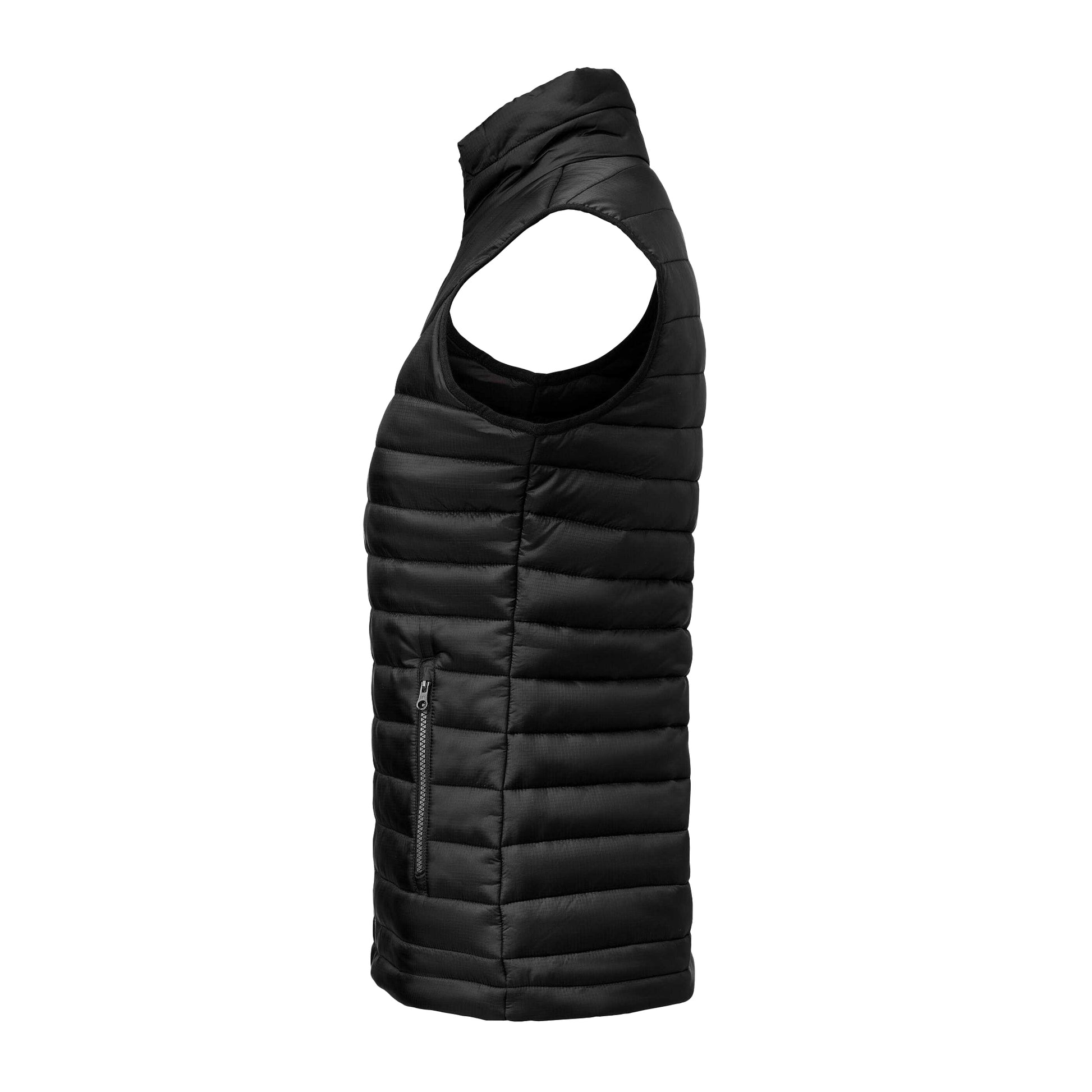 Black - Side - James Harvest Womens-Ladies Meadows Gilet