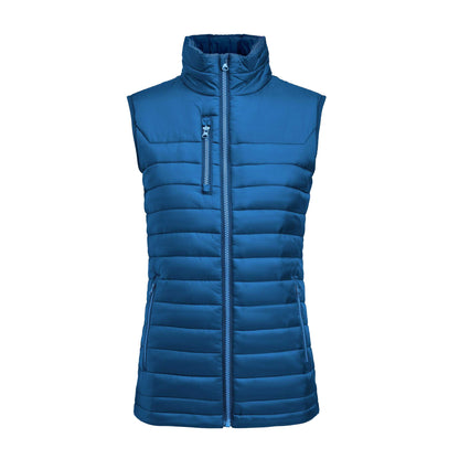 Blue - Front - James Harvest Womens-Ladies Meadows Gilet