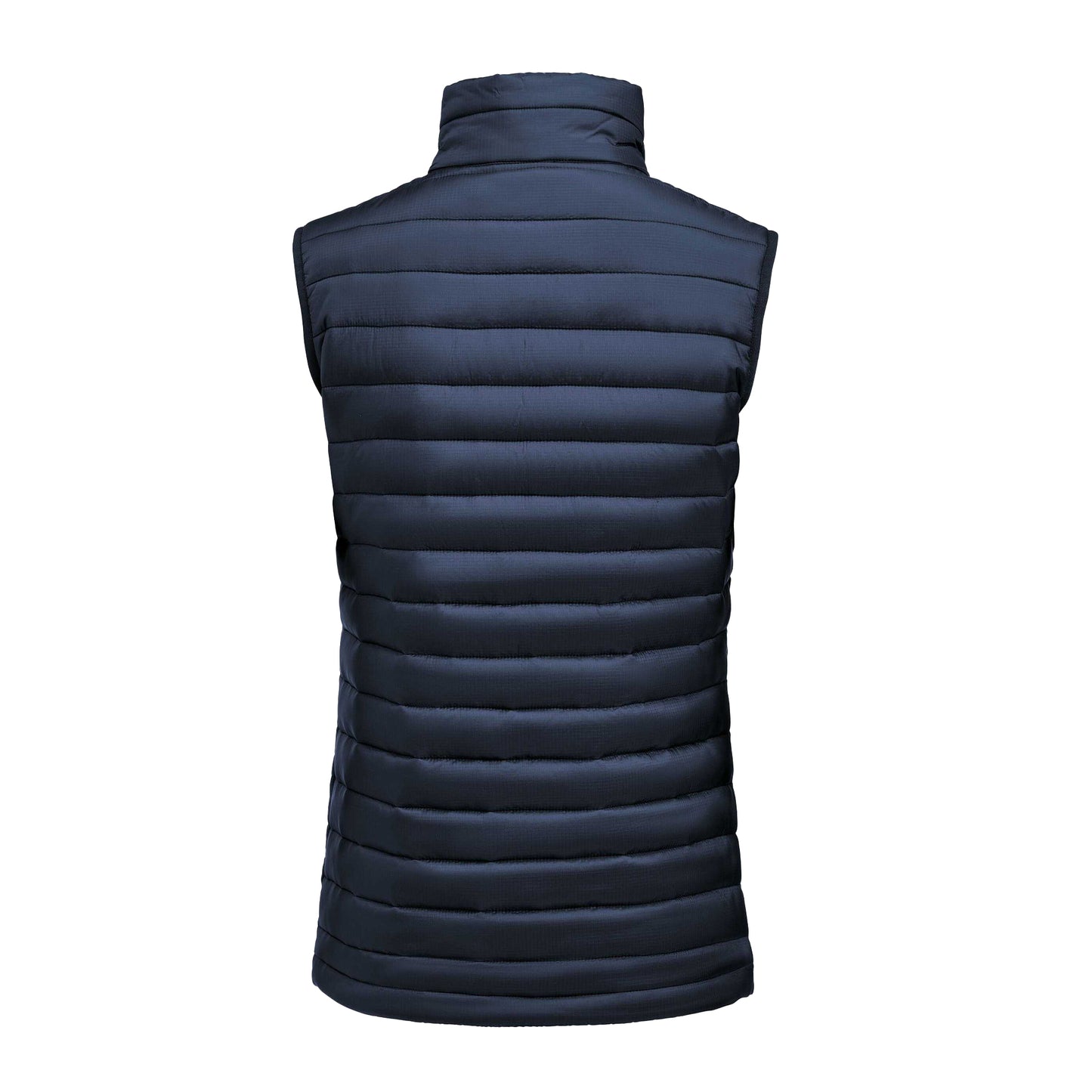Navy - Back - James Harvest Womens-Ladies Meadows Gilet