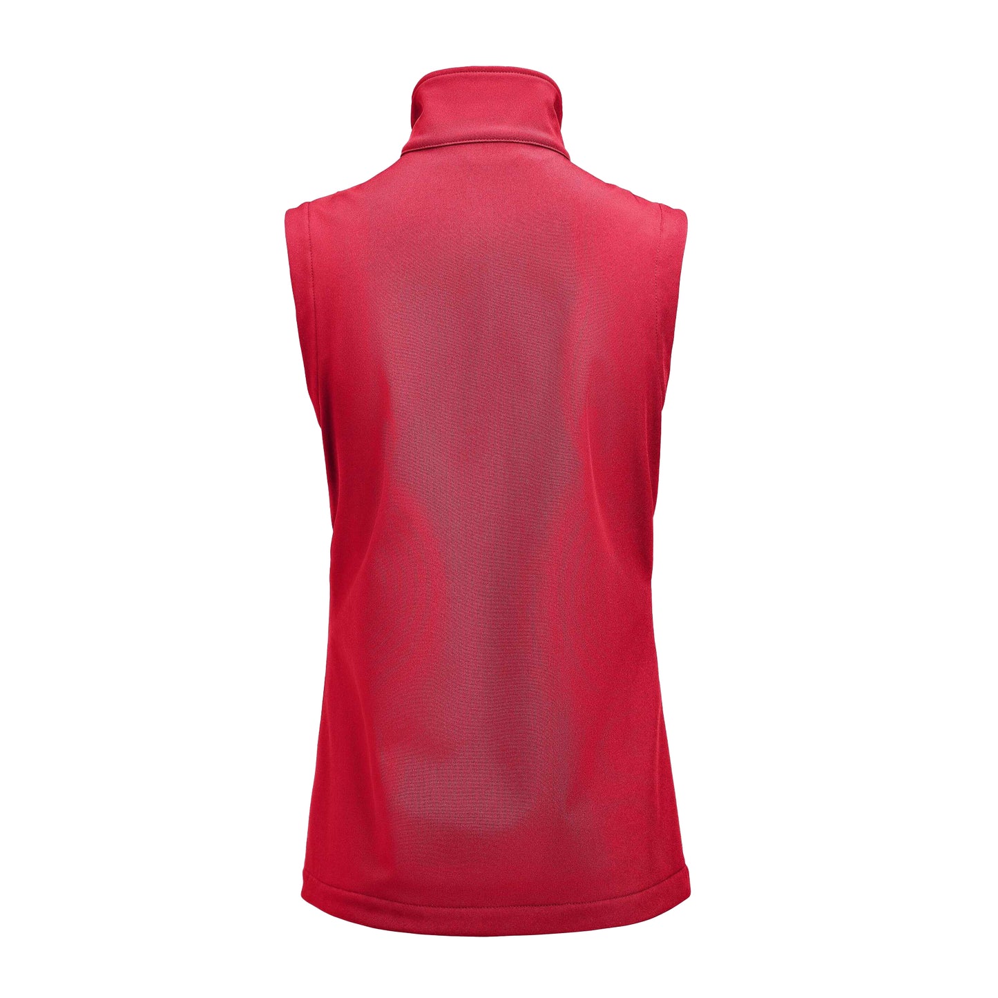 Red - Back - James Harvest Womens-Ladies Valley Gilet