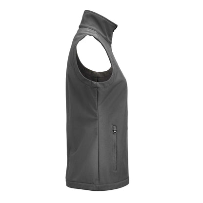 Steel Grey - Side - James Harvest Womens-Ladies Valley Gilet