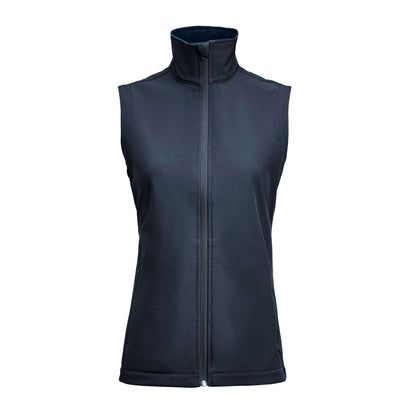Navy - Front - James Harvest Womens-Ladies Valley Gilet