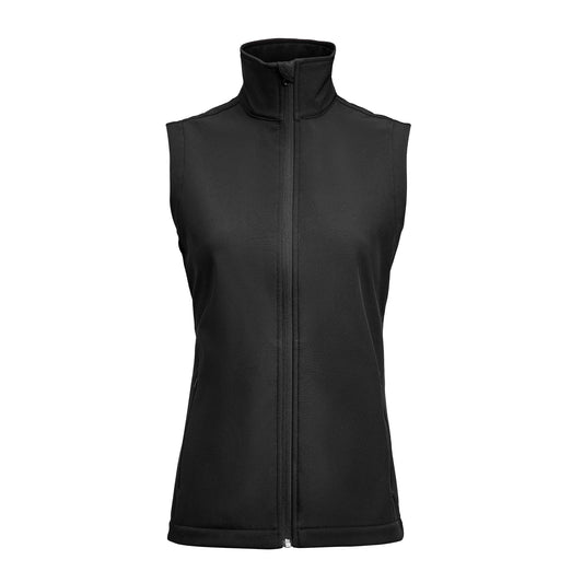 Black - Front - James Harvest Womens-Ladies Valley Gilet