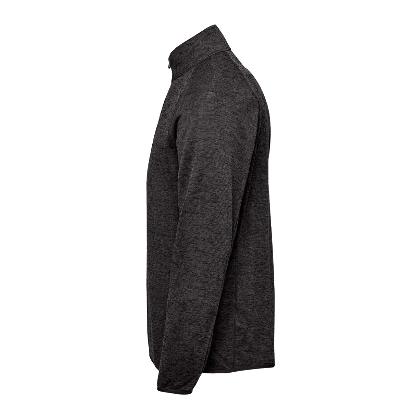 Black Heather - Side - Stormtech Mens Yosemite Half Zip Pullover
