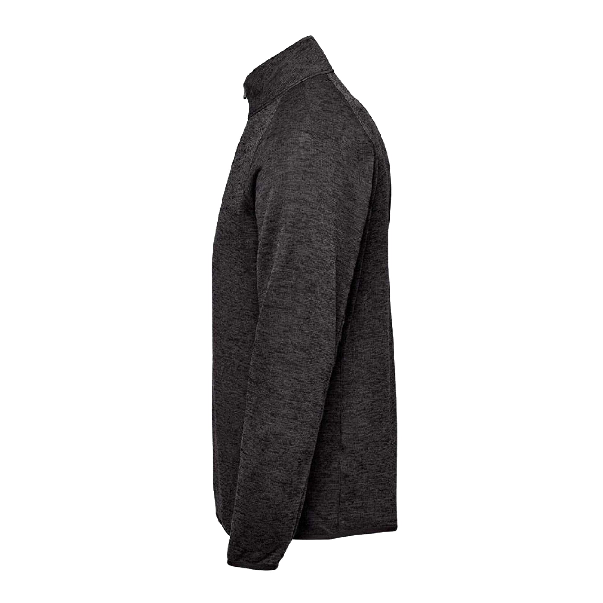 Black Heather - Side - Stormtech Mens Yosemite Half Zip Pullover