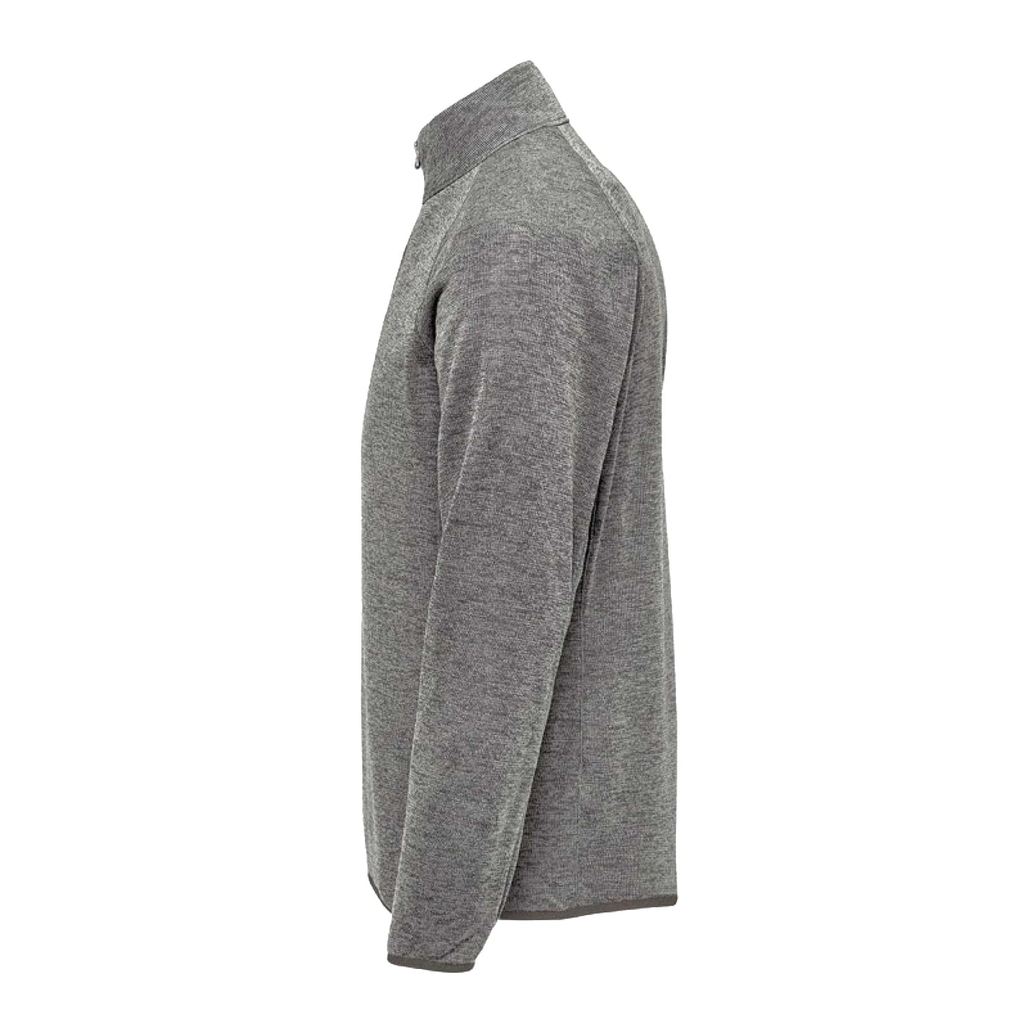 Granite Heather - Side - Stormtech Mens Yosemite Half Zip Pullover