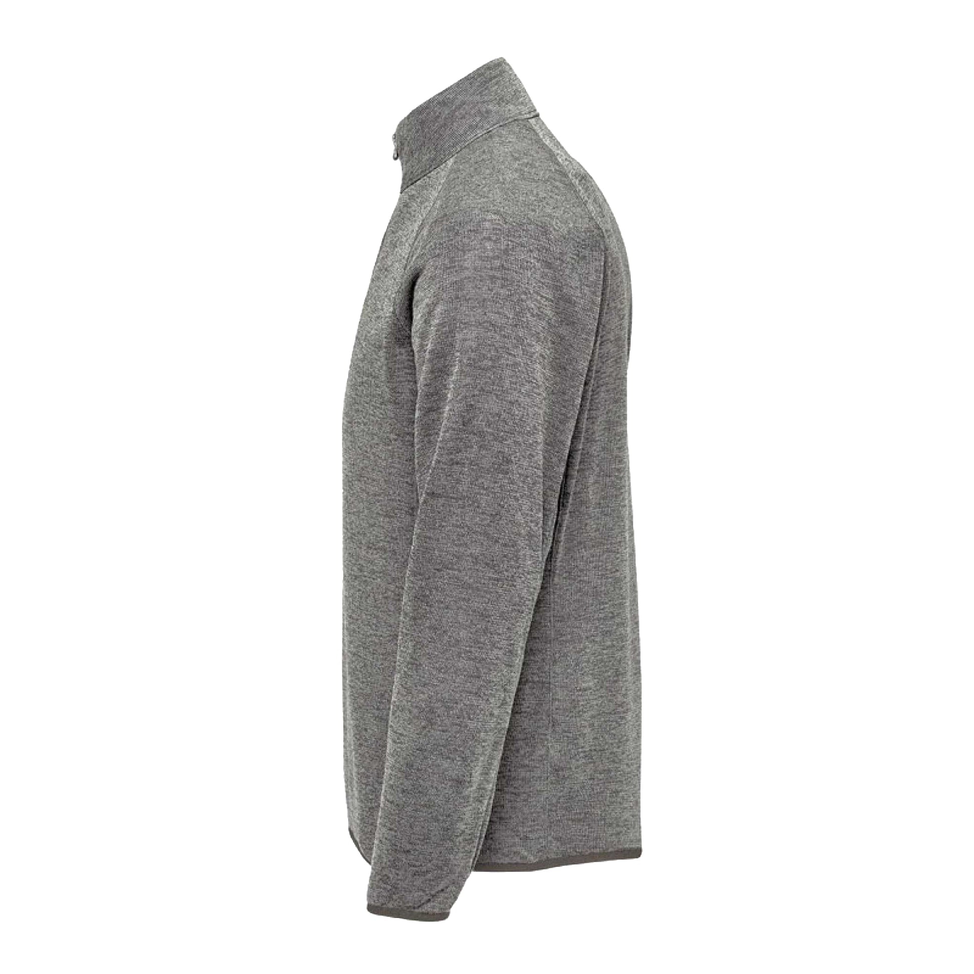 Granite Heather - Side - Stormtech Mens Yosemite Half Zip Pullover