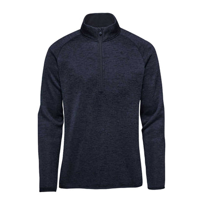 Navy Heather - Front - Stormtech Mens Yosemite Half Zip Pullover