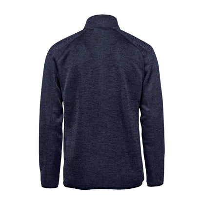 Navy Heather - Back - Stormtech Mens Yosemite Half Zip Pullover