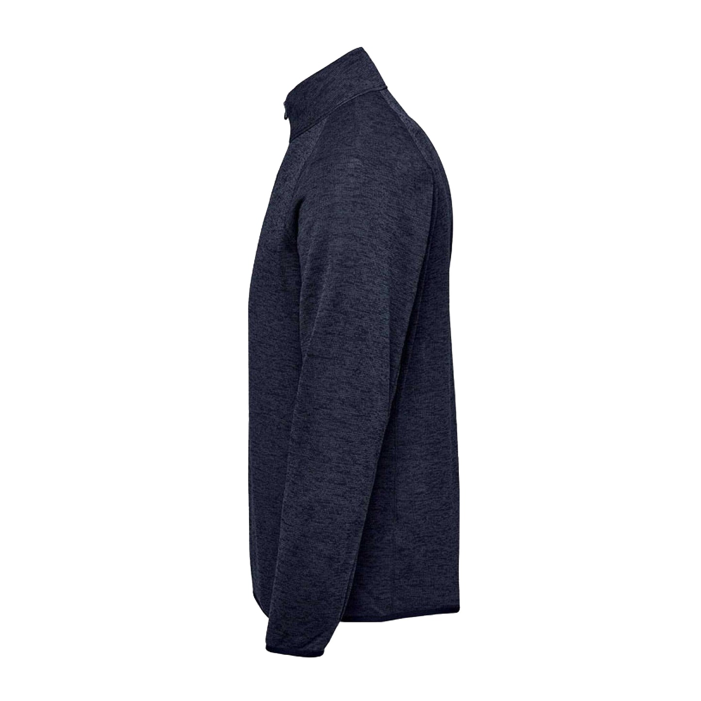 Navy Heather - Side - Stormtech Mens Yosemite Half Zip Pullover