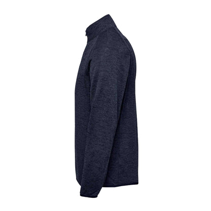 Navy Heather - Side - Stormtech Mens Yosemite Half Zip Pullover