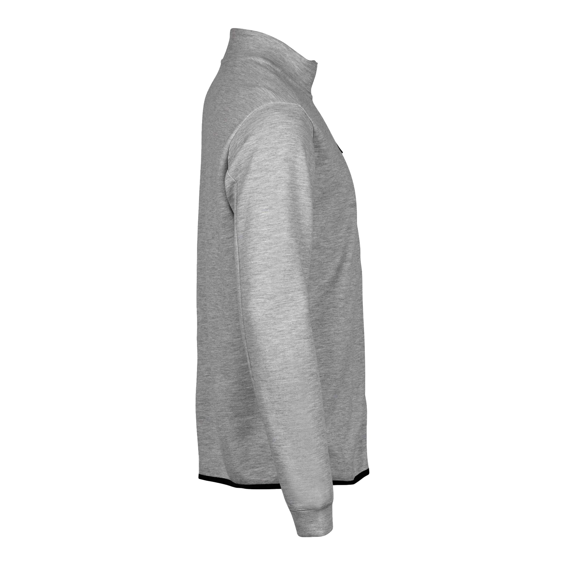 Heather Grey - Lifestyle - Tee Jays Mens Full Zip Athletic Cardigan
