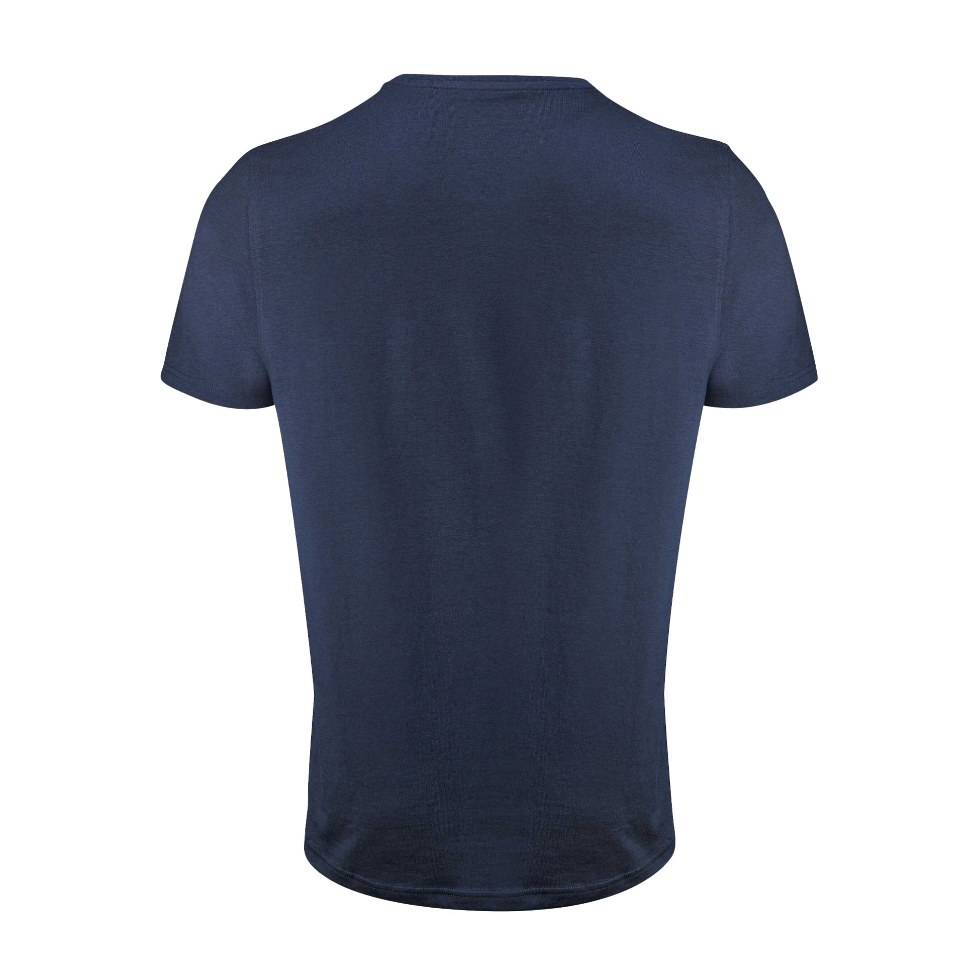 Navy - Back - James Harvest Mens Walcott T-Shirt