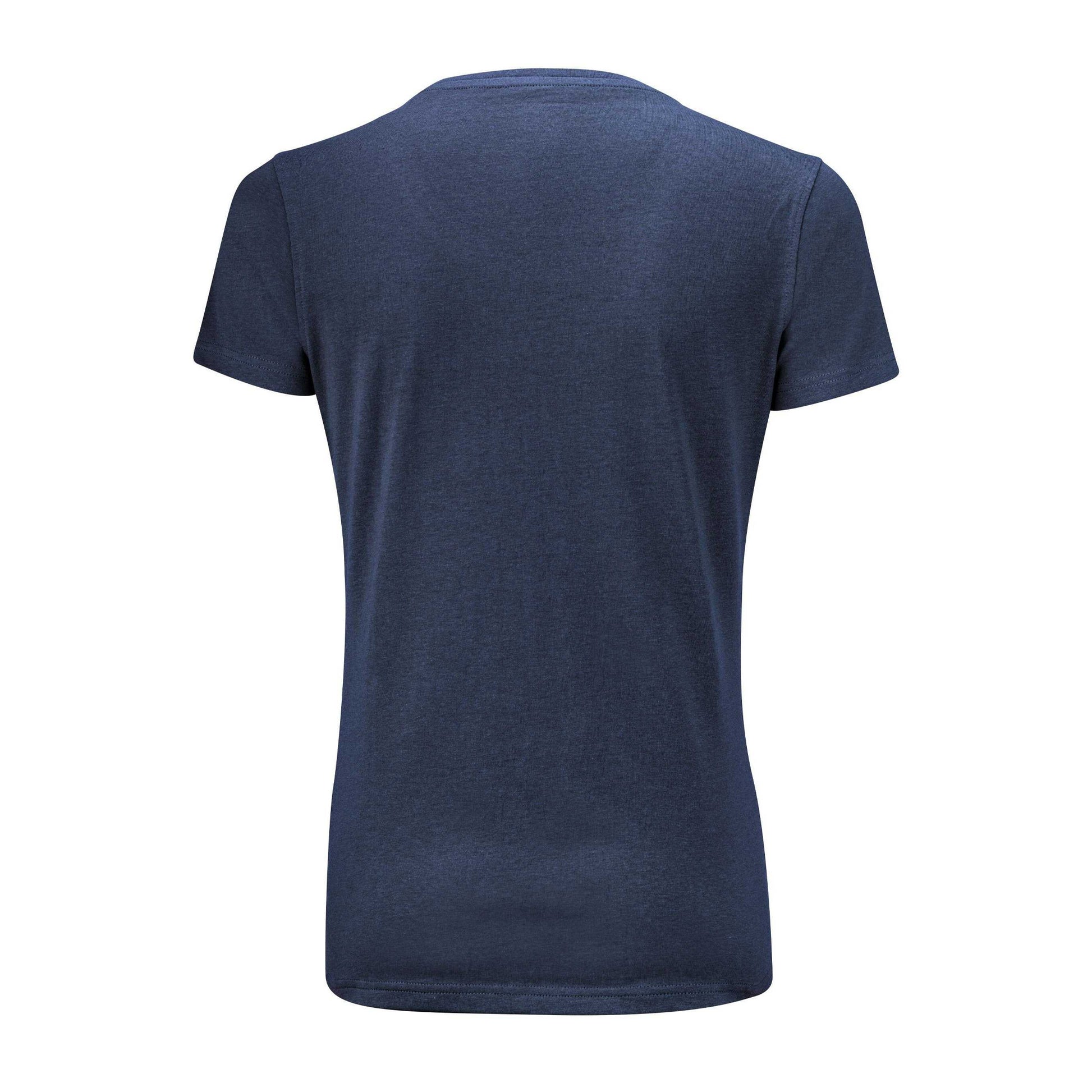 Navy - Back - James Harvest Womens-Ladies Walcott T-Shirt