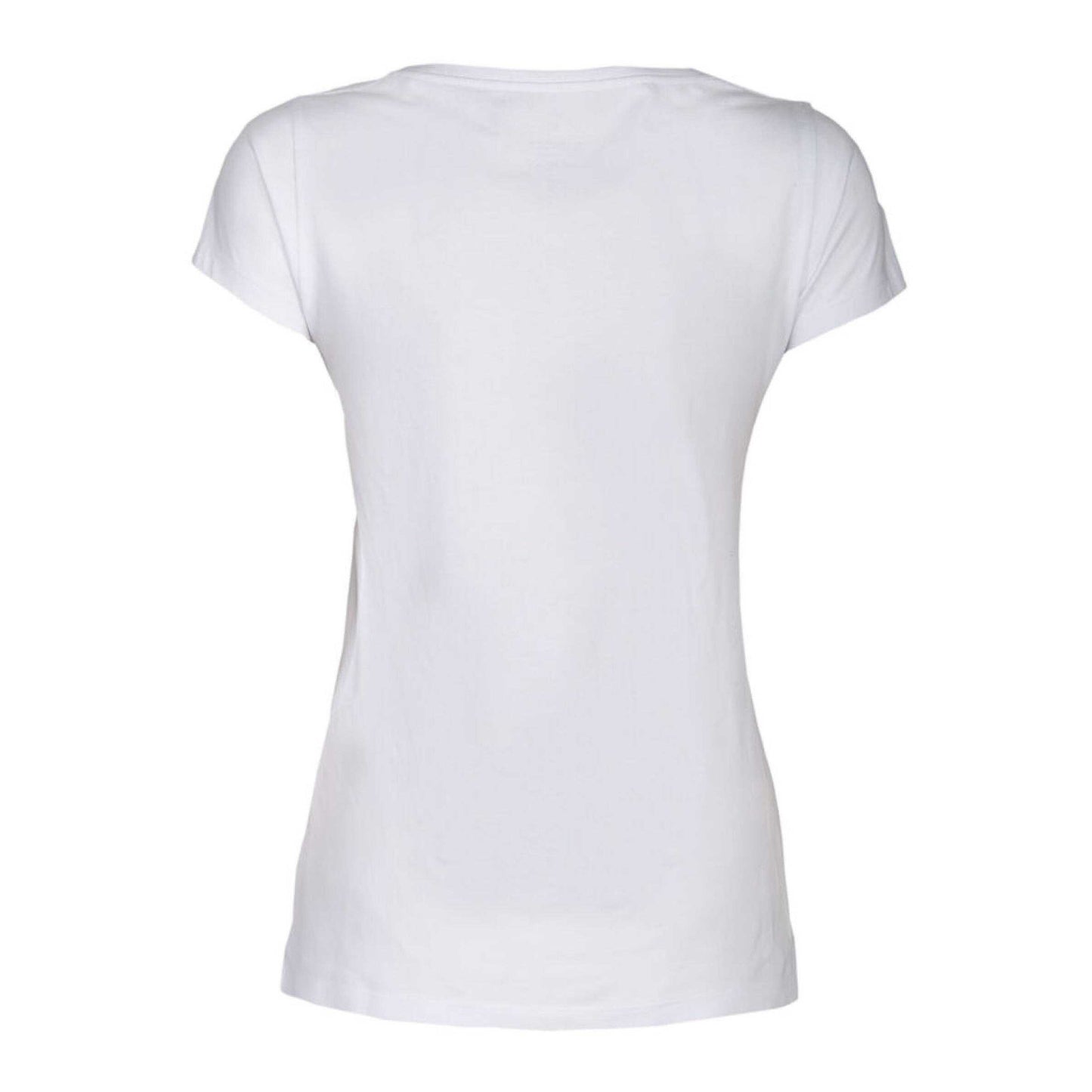 White - Back - James Harvest Womens-Ladies Whailford V Neck T-Shirt